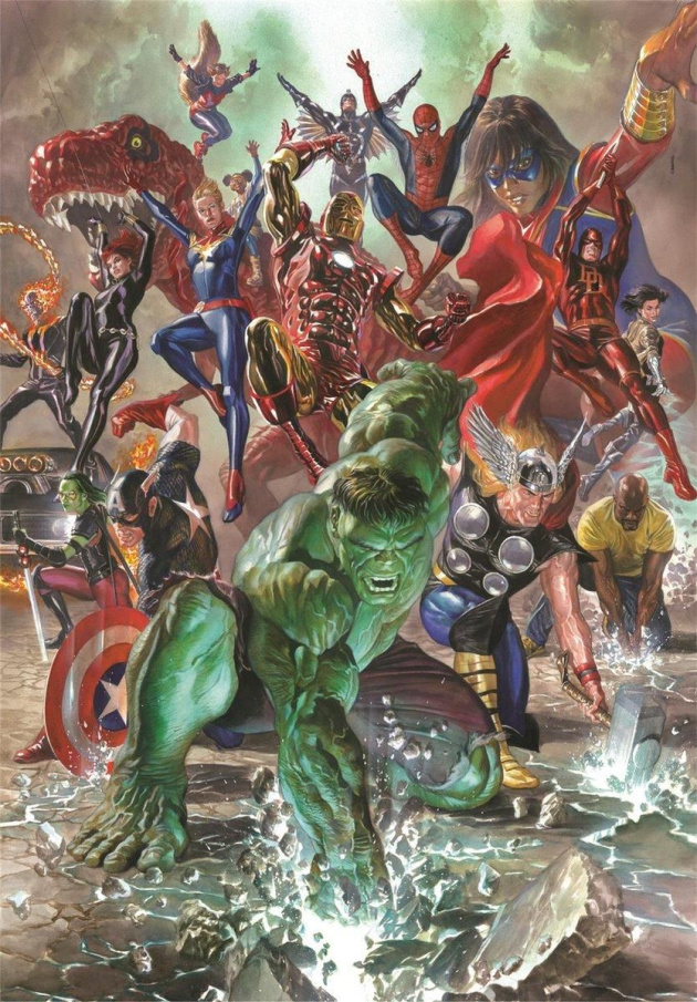 Puzzle 500 – Marvel