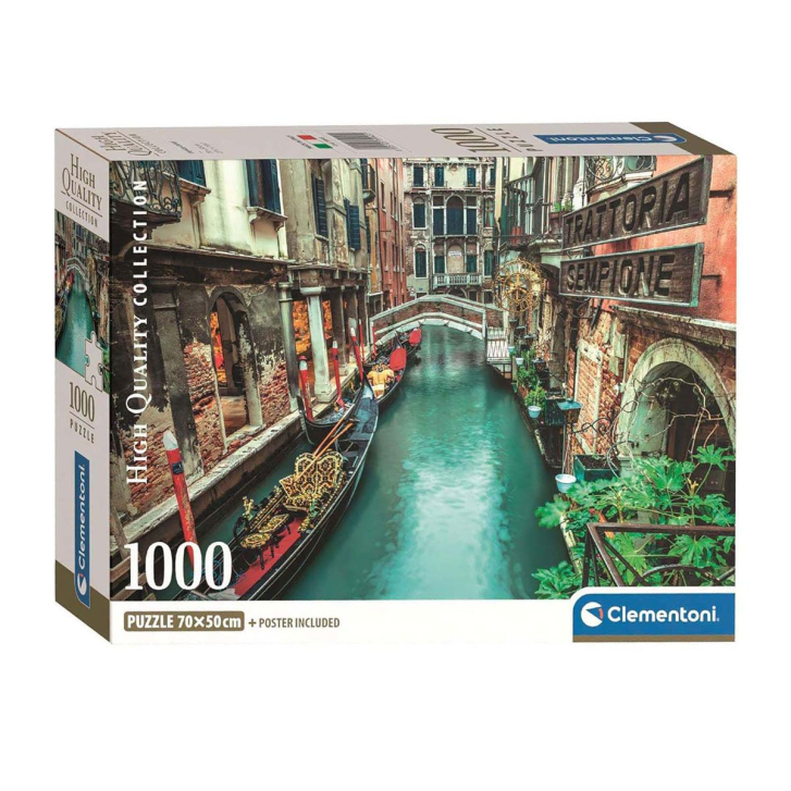 Puzzle 1000 – Benátský kanál