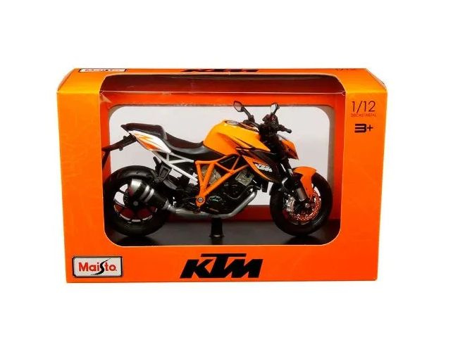 Motorka KTM 1290 Super Duke R s podstavcem