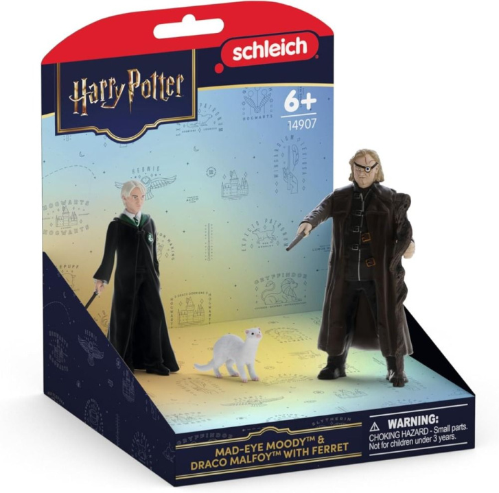 Schleich – Pošuk Moody a Draco Malfoy s fretkou 14907