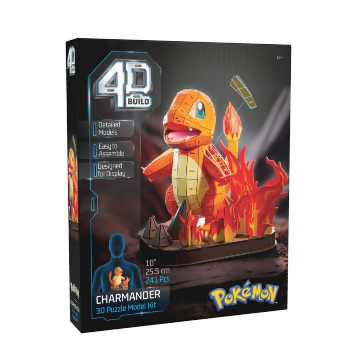 Stavebnice 4D Pokémon – Charmander