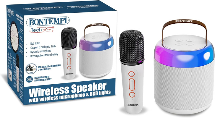 Bontempi – Bezdrátový reproduktor s mikrofonem
