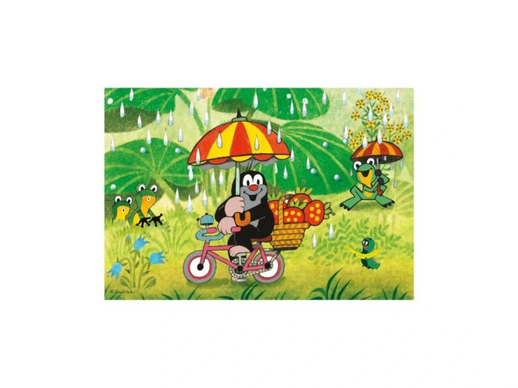 Puzzle 2x48 – Krtek se raduje