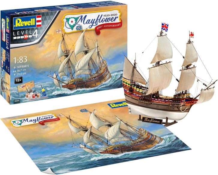 Revell - Loď Mayflower