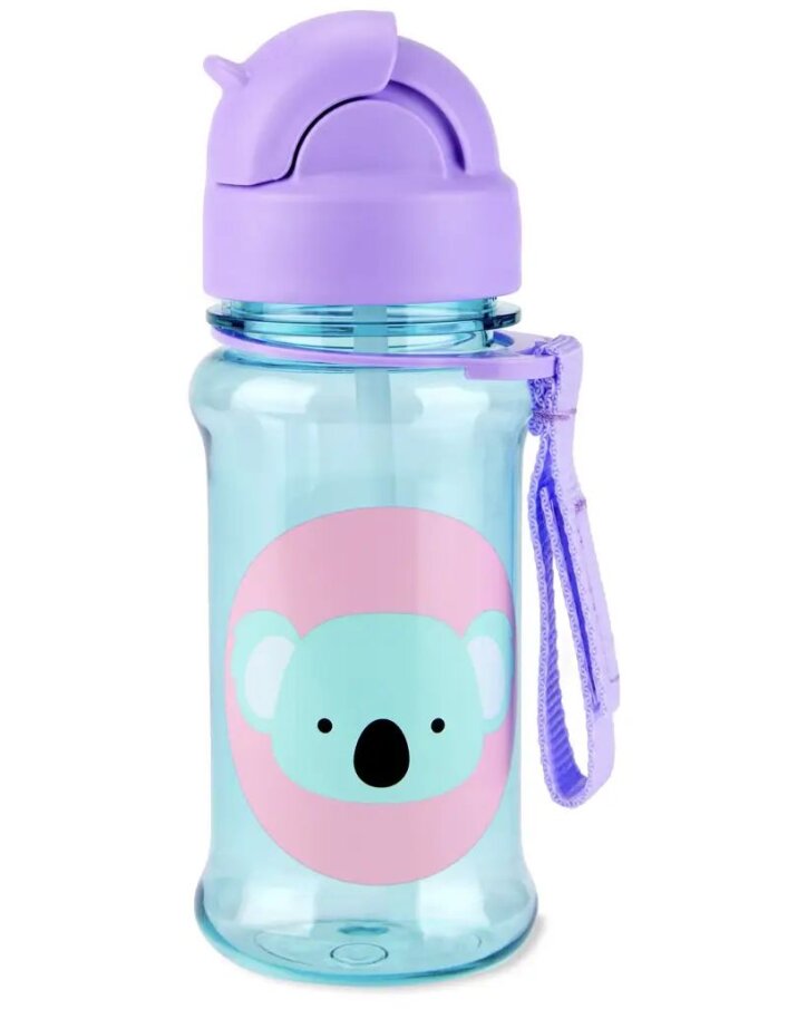 Láhev s brčkem – Koala 355 ml