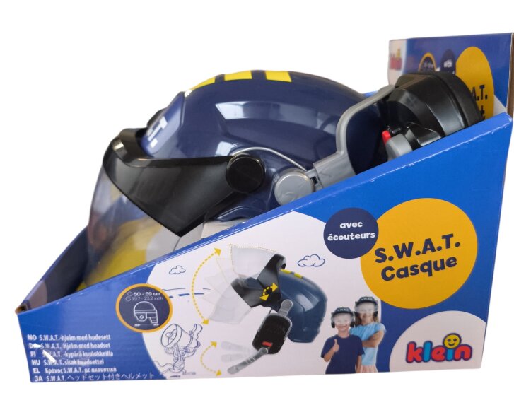 S.W.A.T přilba s headsetem