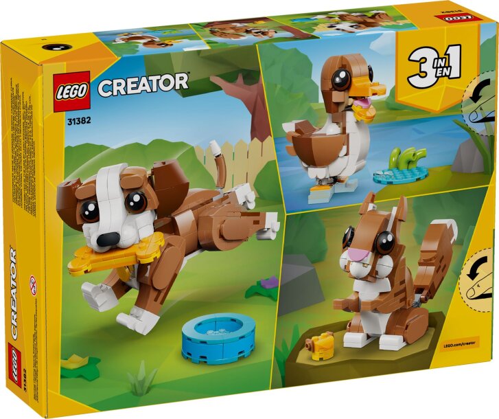 31382 Lego Creator – Roztomilá zvířata: Roztomilé štěňátko
