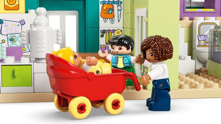 10470 Lego Duplo – Moderní rodinný dům 3 v 1 s figurkami