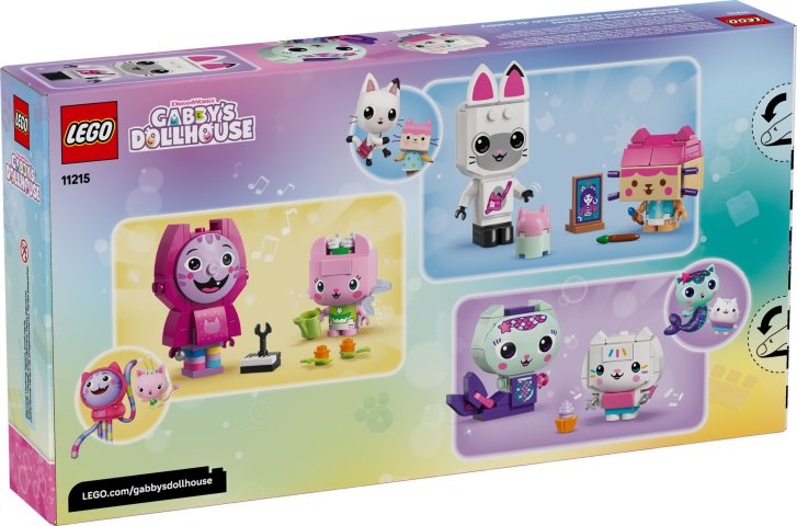 11215 Lego Gabby's Dollhouse – Gábi a kočičí kamarádi z kostek
