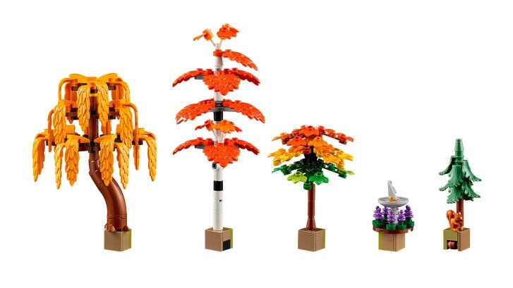 11372 Lego Icons – Chata a podzimní zahrada