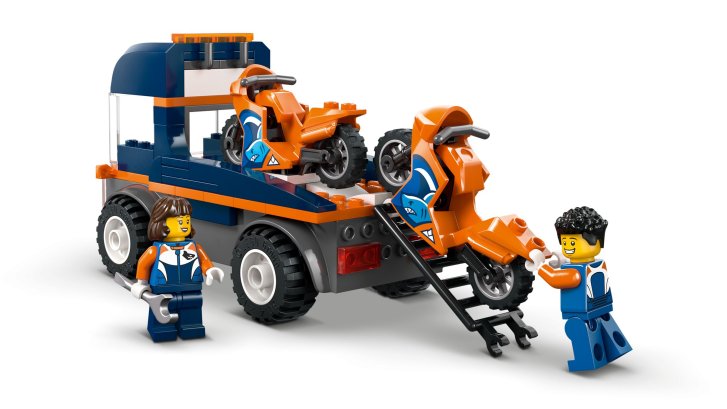 60491 Lego City - Kamion na přepravu motorek