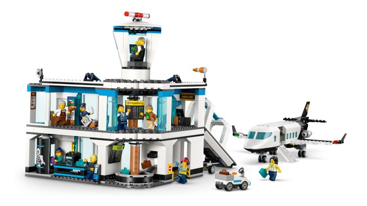 60502 Lego City – Letiště s letadlem