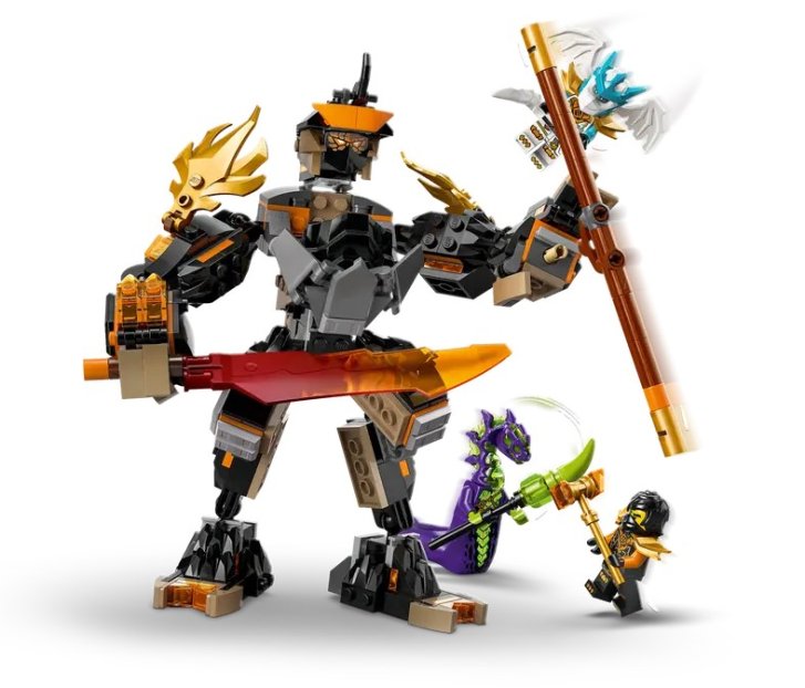 71854 Lego Ninjago - Coleův expediční robot a dračí Zane