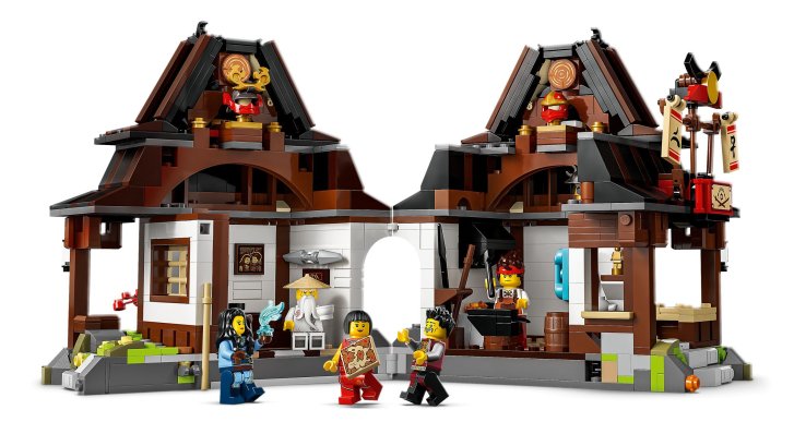 71858 Lego Ninjago – Kovárna Čtyři zbraně: 15 let NINJAGO