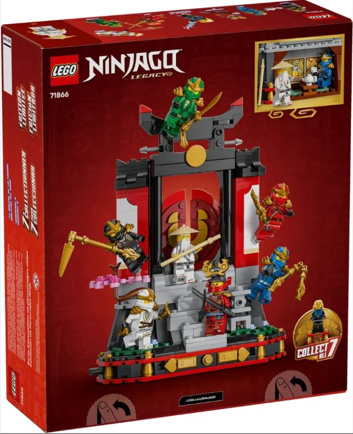 71866 Lego Ninjago - Výstavka nindžů: 15 let NINJAGO