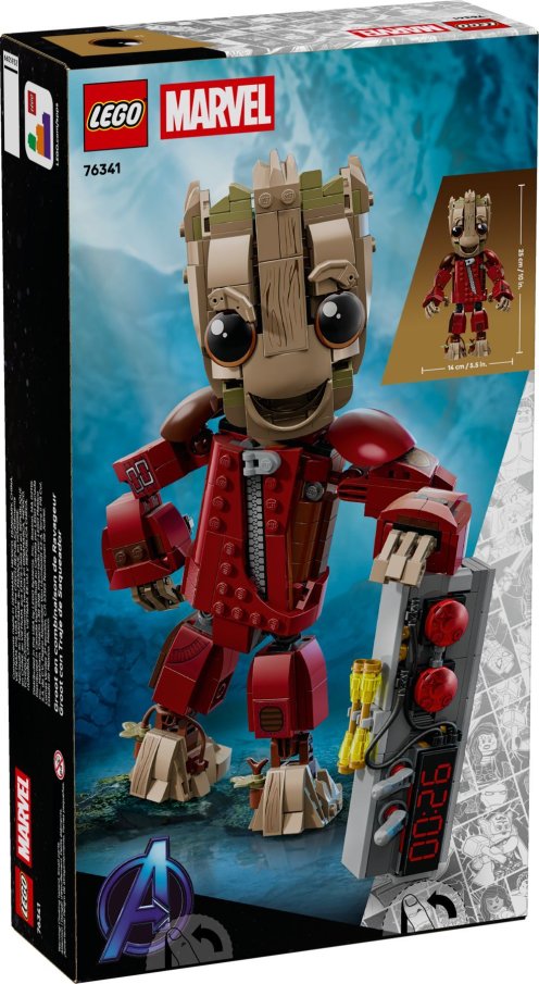 76341 Lego Marvel – Groot v kombinéze Plenitelů