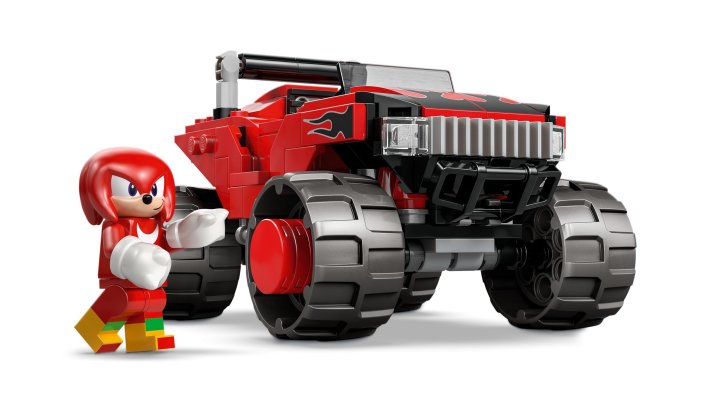 77118 Lego Sonic The Hedgehog – Silver a jeho auto vs. Knuckles a jeho monster truck