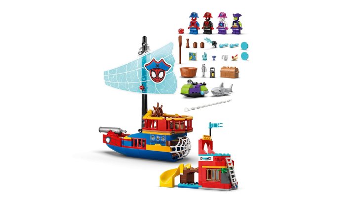 11208 Lego Marvel – Pirátská loď Spideyho týmu