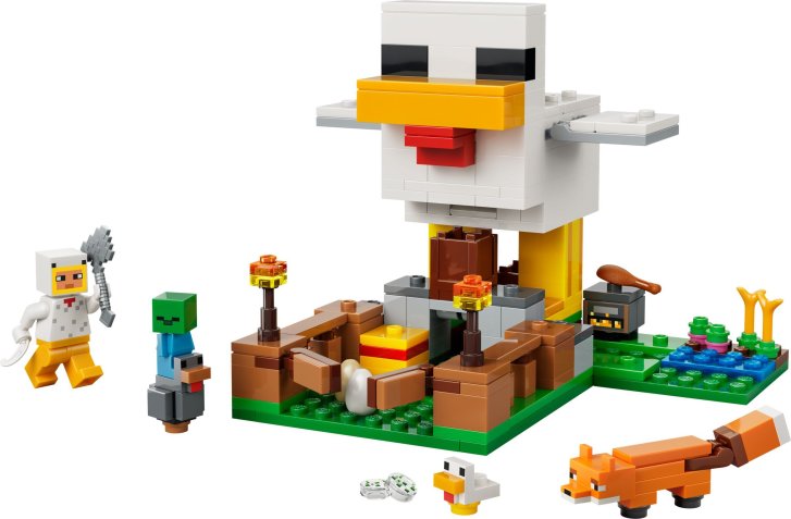 21585 Lego Minecraft – Slepičí farma