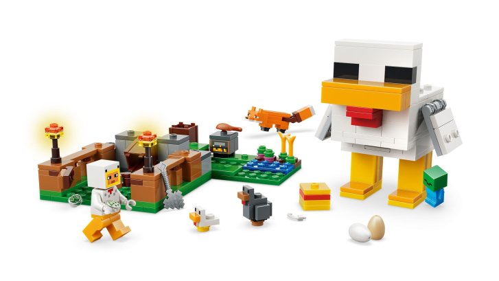 21585 Lego Minecraft – Slepičí farma
