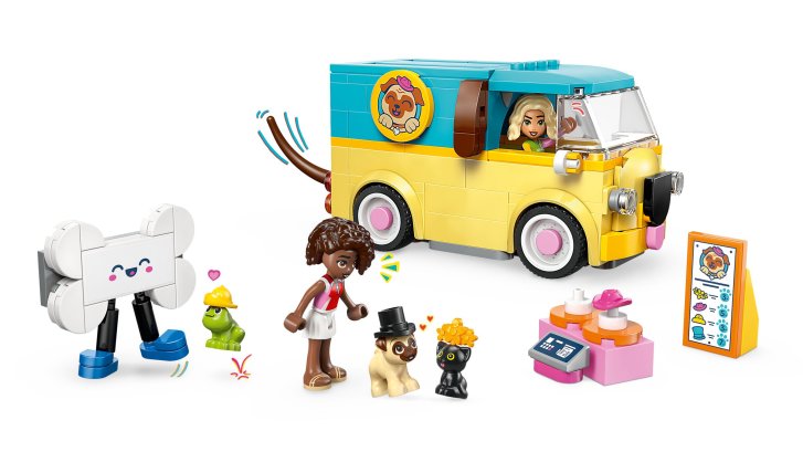 42678 Lego Friends – Dodávka s doplňky pro mazlíčky