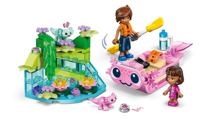 42681 Lego Friends – Dobrodružný člun s axolotly