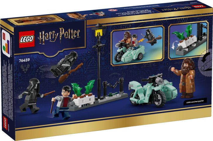 76459 Lego Harry Potter – Hagrid a Harryho útěk ze Zobí ulice