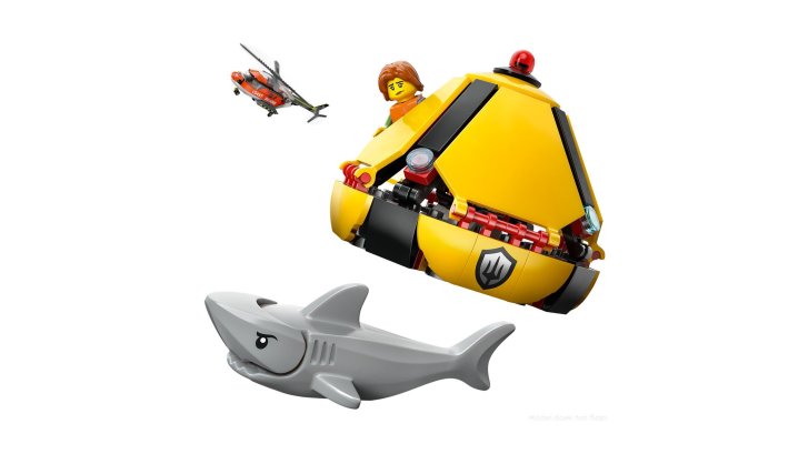 60503 Lego City – Helikoptéra pobřežní hlídky
