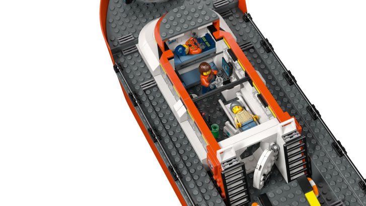 60504 Lego City - Záchranný člun pobřežní hlídky a vrtulník