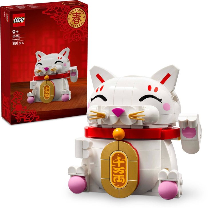 40813 Lego – Kočka pro štěstí