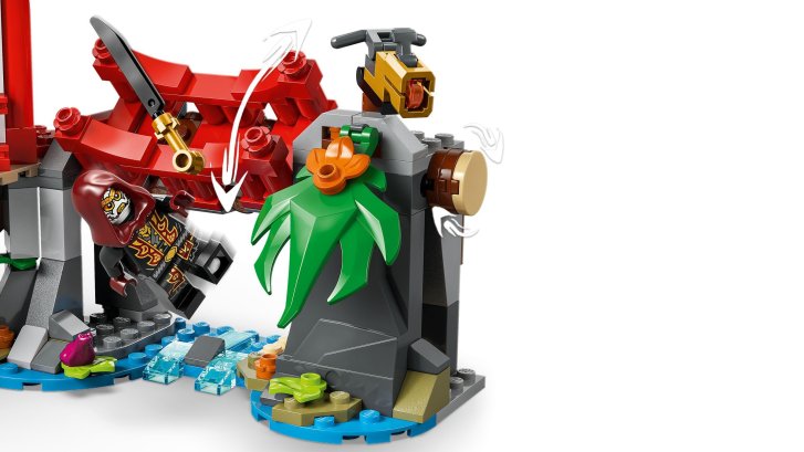71857 Lego Ninjago – Souboj nindža vozů a domeček na stromě