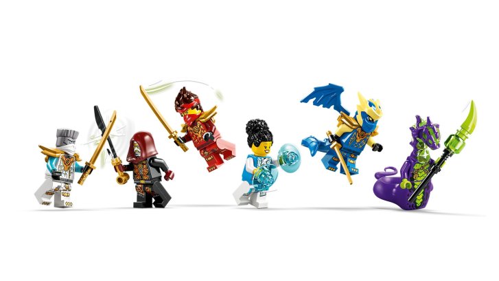 71857 Lego Ninjago – Souboj nindža vozů a domeček na stromě