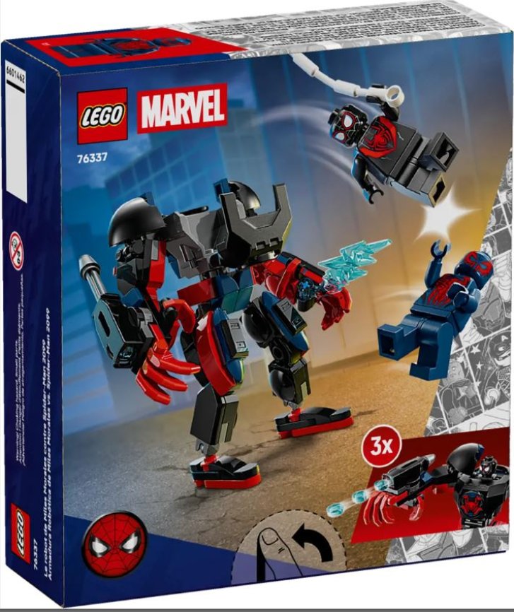 76337 Lego Marvel – Robot Milese Moralese vs. Spider-Man 2099