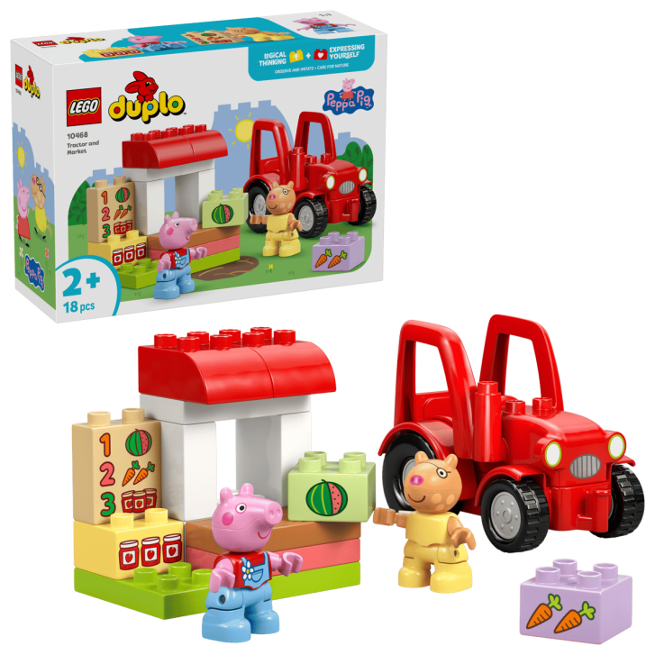 10468 Lego Duplo - Traktor a tržnice