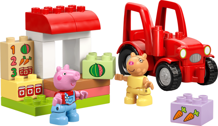 10468 Lego Duplo - Traktor a tržnice