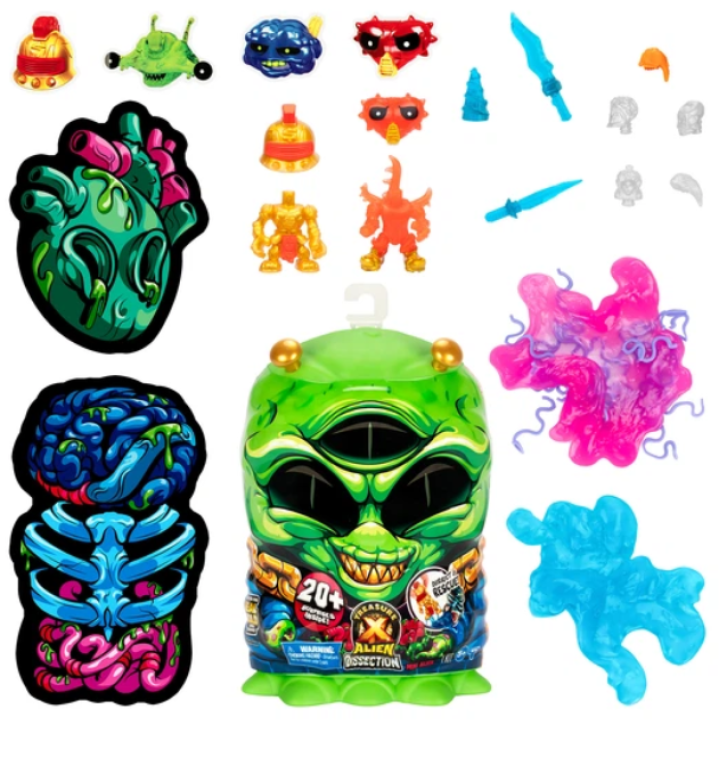 Treasure X Alien Dissection Mini Alien