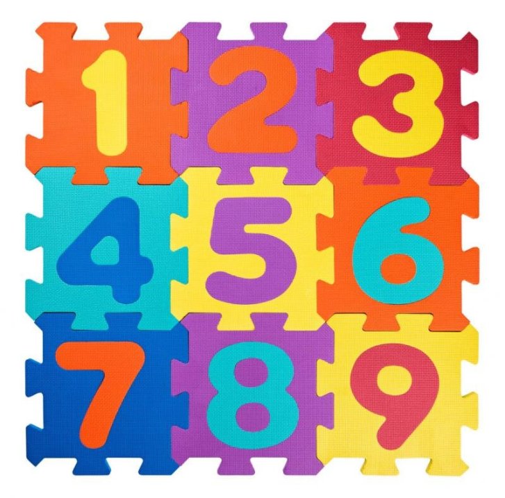 Pěnové puzzle – Čísla