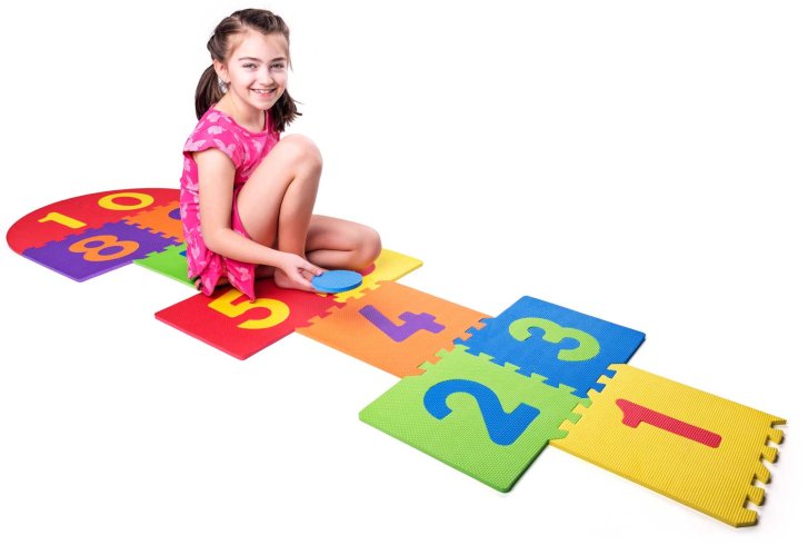 Pěnové puzzle - Skákací panák