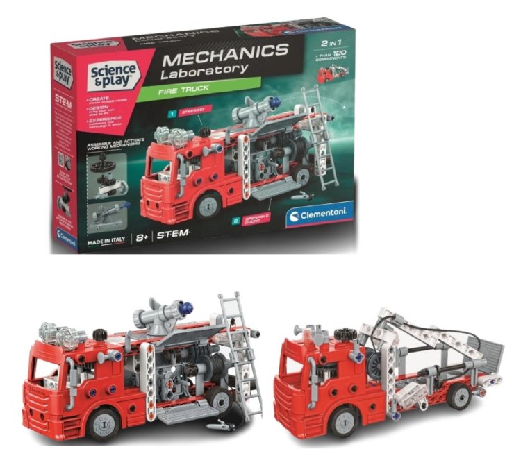 Mechanická laboratoř – Hasičské auto