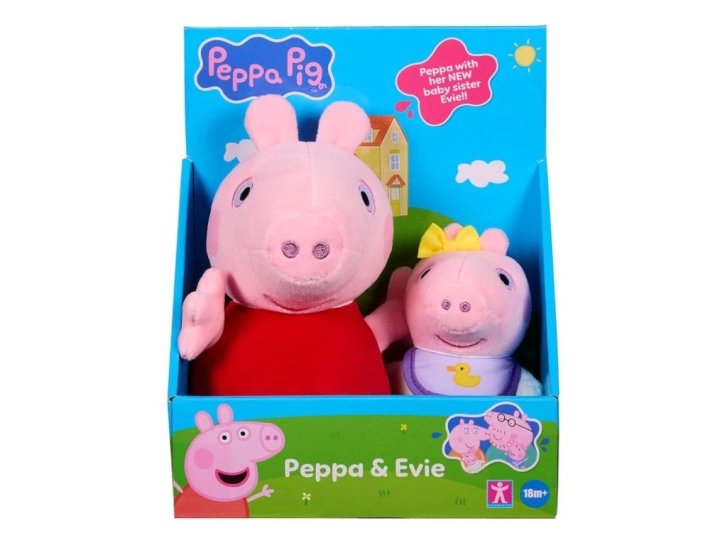Peppa Pig - Plyšové postavičky