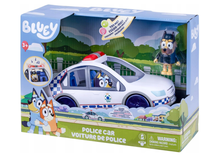 BLUEY – Policejní auto