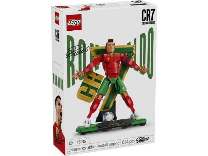 43016 Lego Editions - Cristiano Ronaldo – Fotbalová legenda