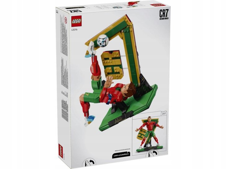 43016 Lego Editions - Cristiano Ronaldo – Fotbalová legenda