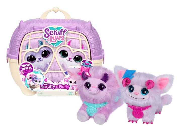 Scruff a Luvs - Plyšové fantasy zvířátka