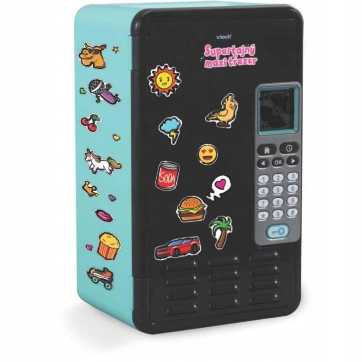 VTech - Super tajný maxi trezor - černý