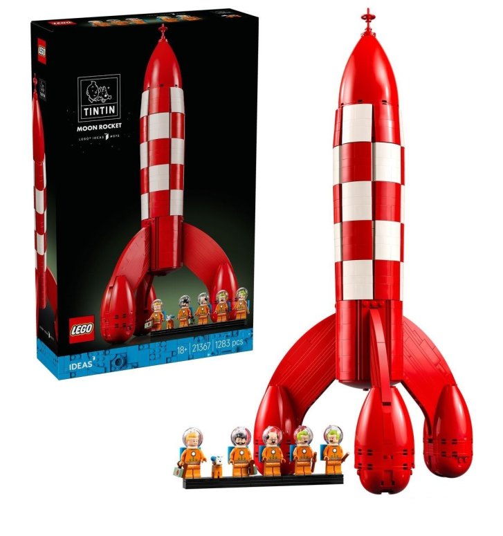 21367 Lego Ideas - Tintin a raketa na Měsíc