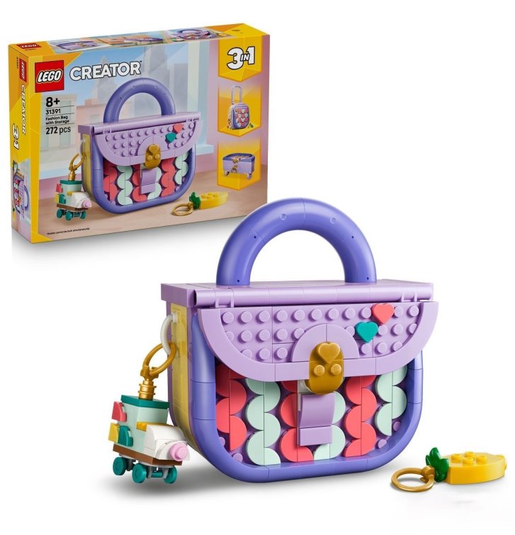 31391 Lego Creator – Módní kabelka s úložným prostorem
