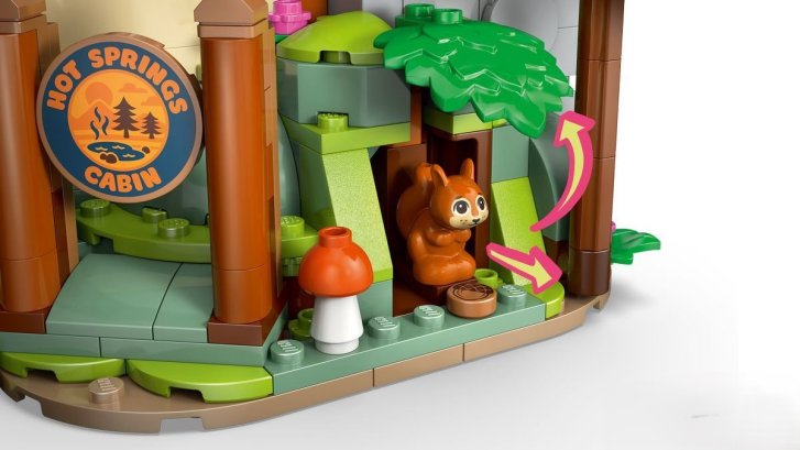 42705 Lego Friends - Útulná chata v podzimním lese