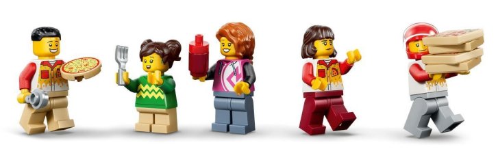 60496 Lego City - Rozvoz pizzy a vozidla