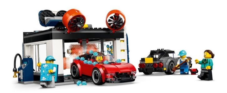 60497 Lego City - Automatická myčka aut